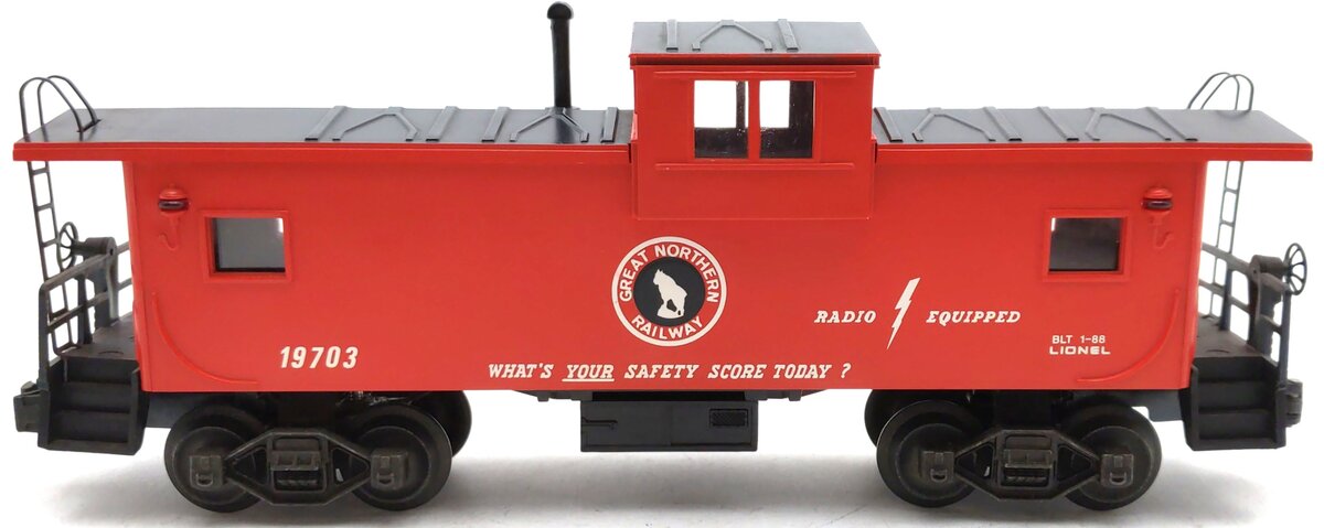Lionel 6-19703 O Gauge Great Northern Extended Vision Caboose #19703 LN