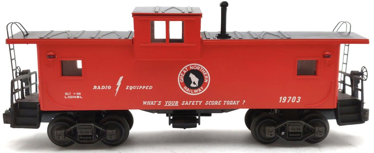 Lionel 6-19703 O Gauge Great Northern Extended Vision Caboose #19703 LN