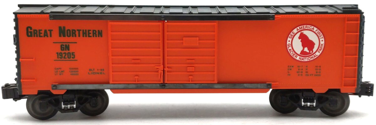 Lionel 6-19205 O Gauge Great Northern Double Door Boxcar #19205 LN