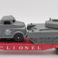 Lionel 6803 Vintage O Flatcar w/ USMC Tank & Sound Truck EX