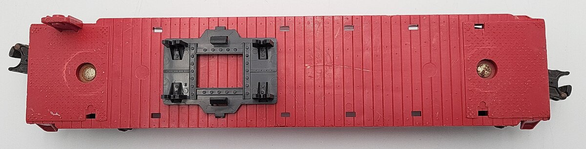 Lionel 6803 Vintage O Flatcar w/ USMC Tank & Sound Truck EX