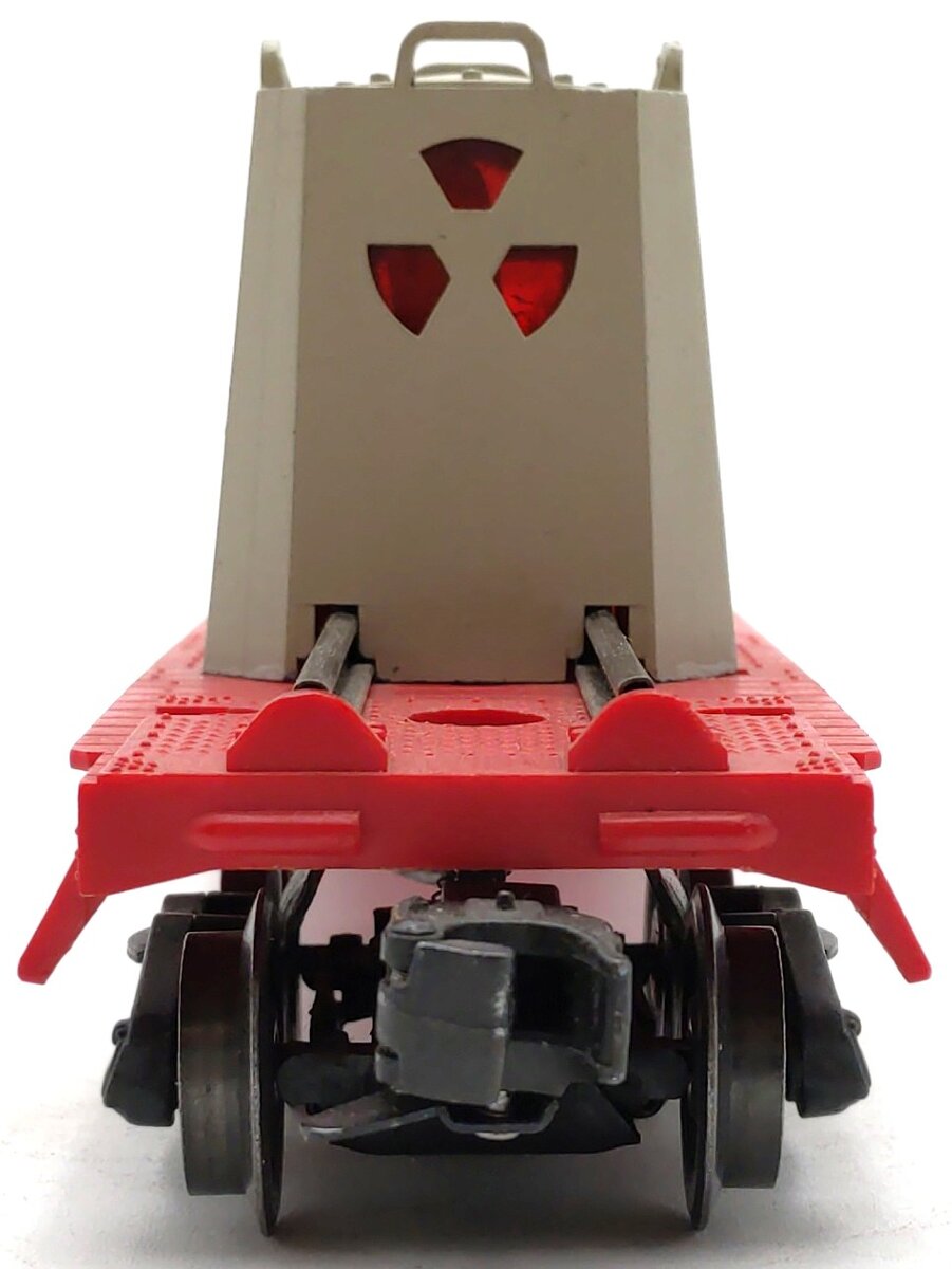 Lionel 6805 Vintage O Radioactive Atomic Disposal Flatcar VG