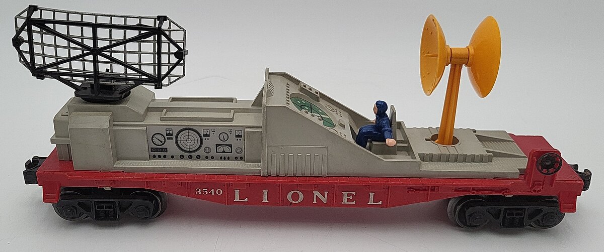 Lionel 3540 Vintage O Gauge Operating Radar Car EX