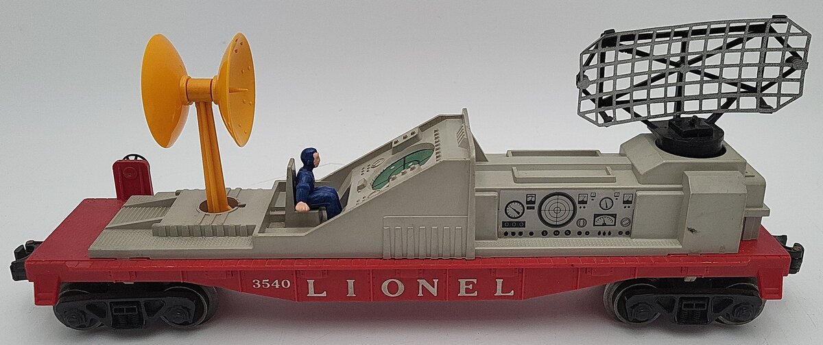 Lionel 3540 Vintage O Gauge Operating Radar Car EX