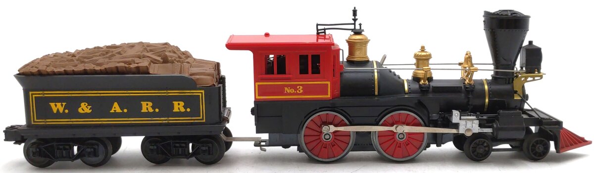 Lionel 6-8701 O Gauge W&ARR General 4-4-0 Steam Locomotive and Tender #3 LN