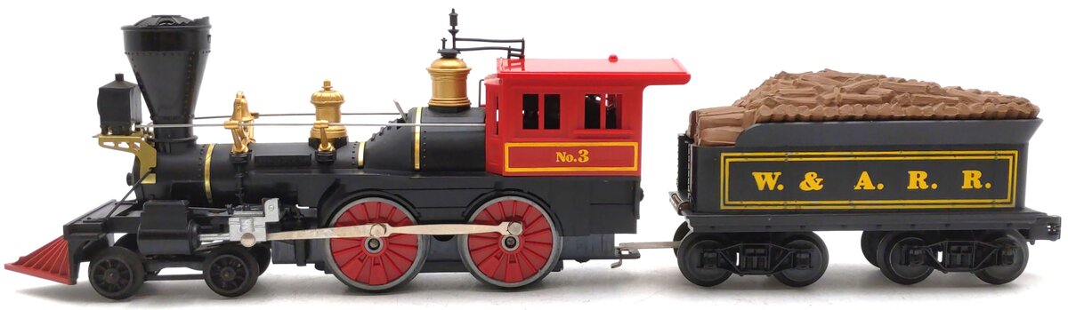 Lionel 6-8701 O Gauge W&ARR General 4-4-0 Steam Locomotive and Tender #3 LN