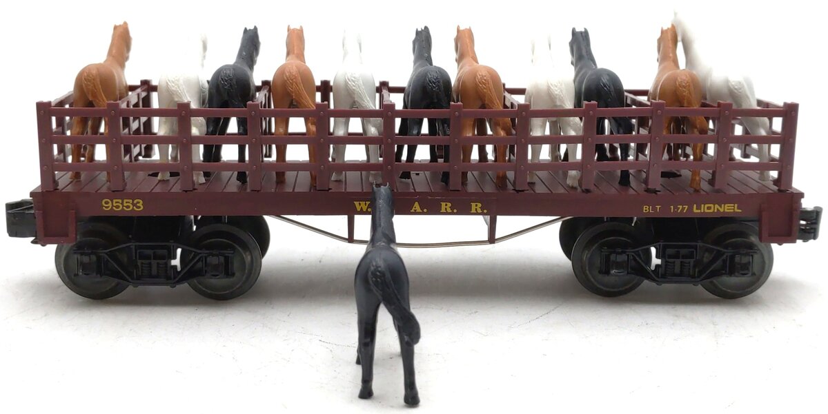 Lionel 6-9553 O Gauge Western & Atlantic Horse Car LN/Box