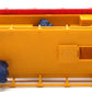 Lionel 6812 Vintage O Operating Track Maintenance Car w/Yellow Superstructure VG/Box