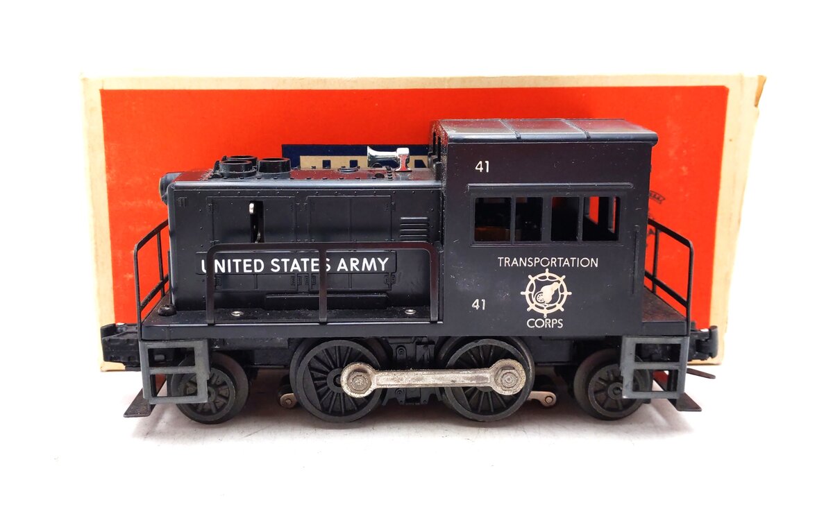 Lionel 41 Vintage O Gauge Postwar U.S Army Gas Turbine Powered Diesel Locomotive VG/Box