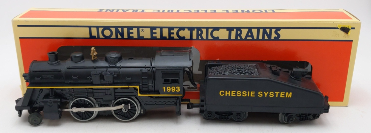 Lionel 6-18713 Chessie System 2-4-0 Steam Locomotive & Tender #1993 EX/Box