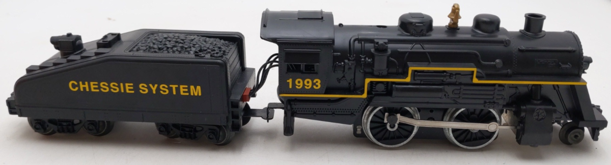 Lionel 6-18713 Chessie System 2-4-0 Steam Locomotive & Tender #1993 EX/Box
