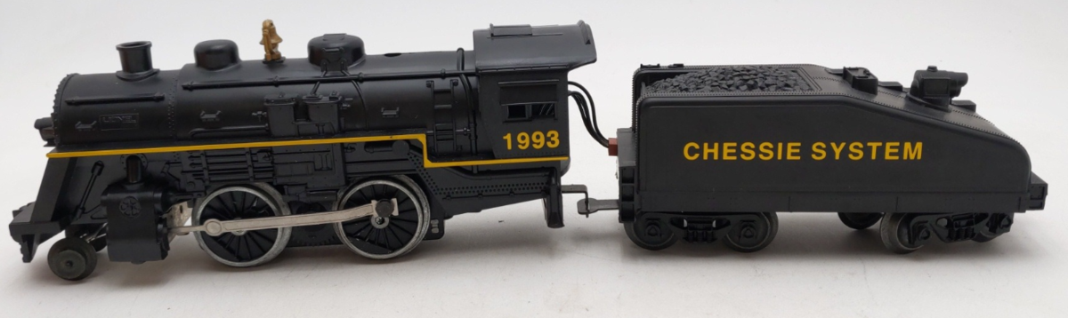 Lionel 6-18713 Chessie System 2-4-0 Steam Locomotive & Tender #1993 EX/Box