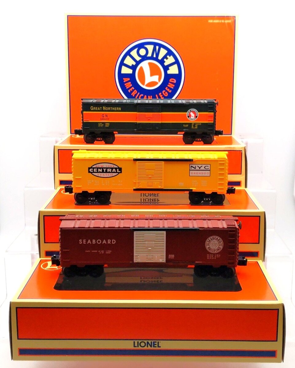 Lionel 6-29282 O Gauge 6464 Archive Boxcar Set (Set of 3) LN/Box