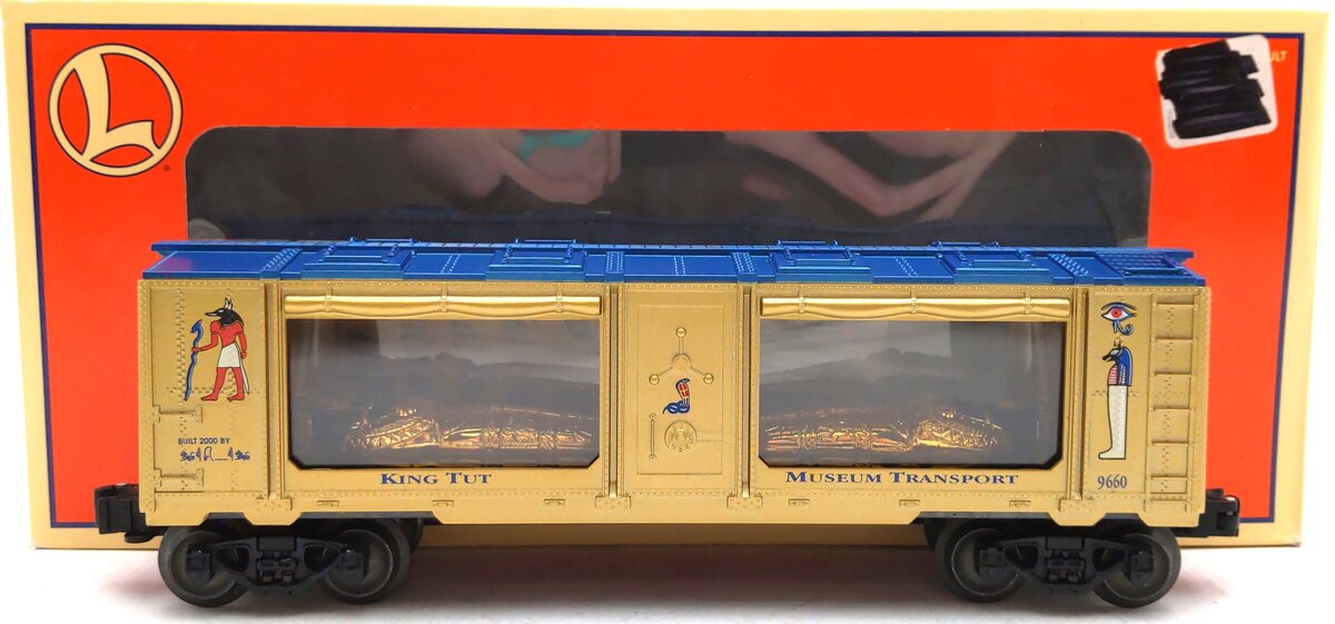 Lionel 6-19669 O Gauge King Tut Museum Car #9660 LN/Box
