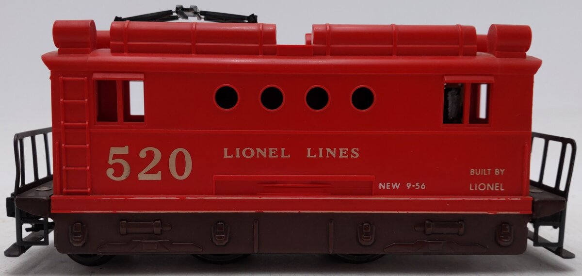 Lionel 520 Vintage O Postwar Powered Electric Box Cab Locomotive VG