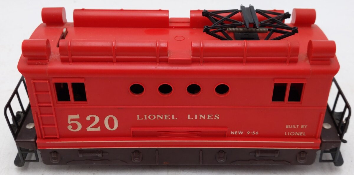 Lionel 520 Vintage O Postwar Powered Electric Box Cab Locomotive VG