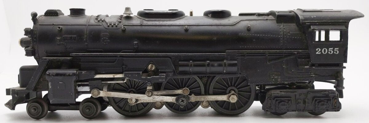 Lionel 2055 Vintage O Gauge 4-6-4 Hudson Steam Locomotive #2055 VG