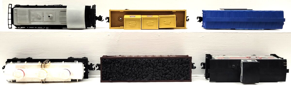 K-Line K1901 Cross Country Express O Gauge Diesel Frieght Train Set/Box