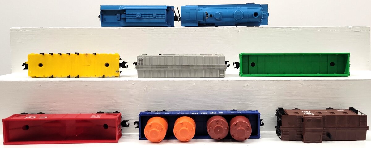 Lionel 6-1385 Blue Streak Freight Set VG/Box