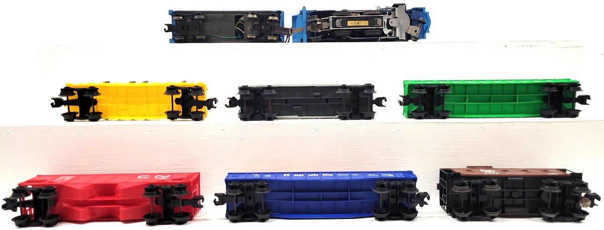 Lionel 6-1385 Blue Streak Freight Set VG/Box