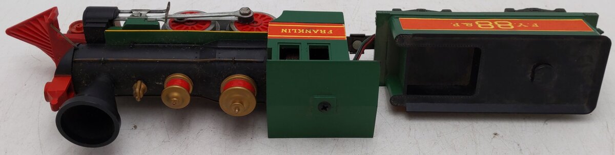 American Flyer 21088 Vintage S FY&P 4-4-0 Franklin Steam Locomotive & Tender #88 VG