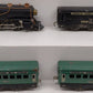 American Flyer 1121 Vintage O Prewar 2-4-0 Steam Locomotive Passenger Set