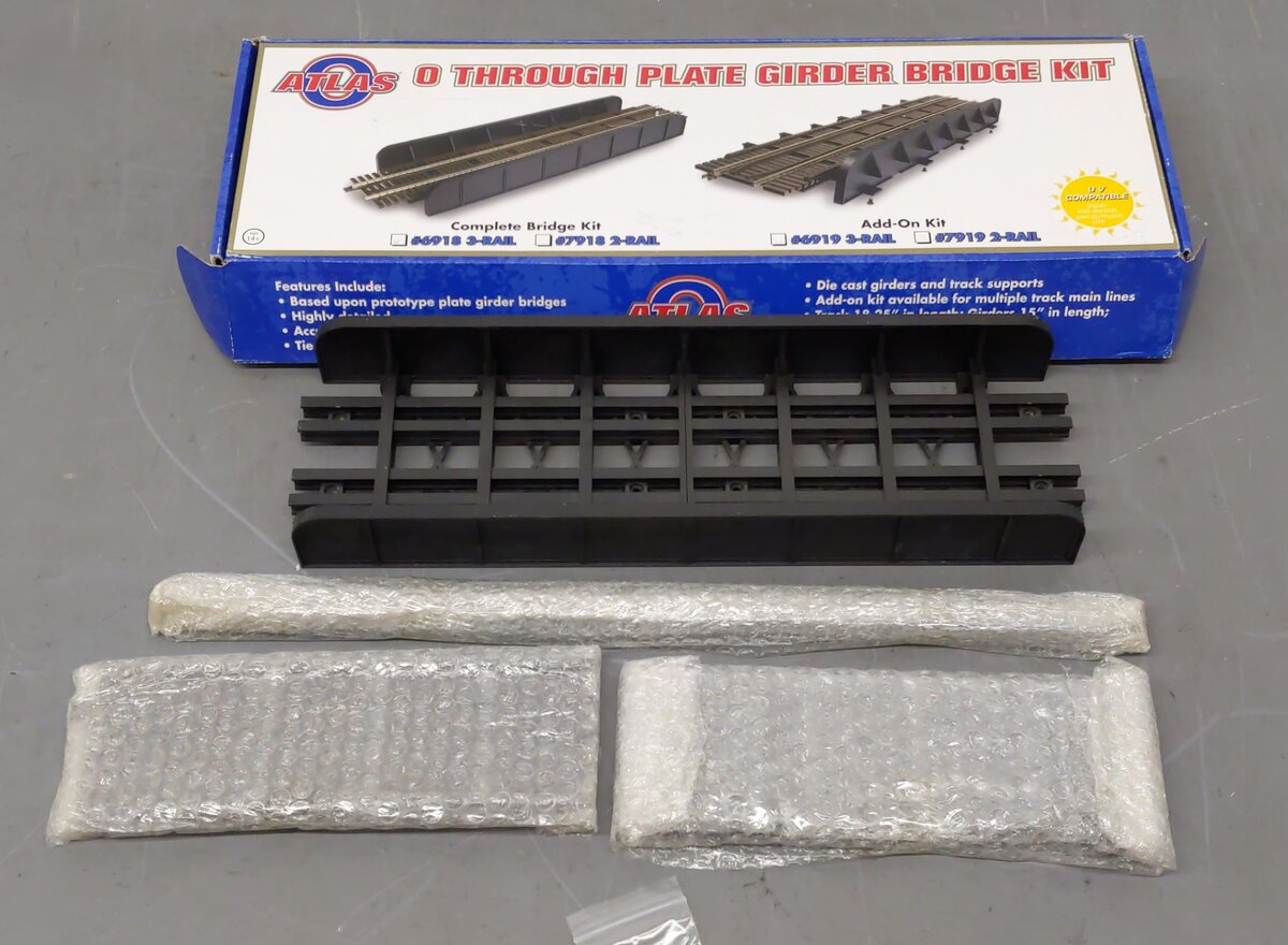 Atlas 6918 O Scale Reading Girder Bridge (3 Rail) LN/Box