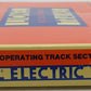 Lionel 6-5530 O Gauge Operating Track Section LN/Box