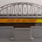 MTH 40-1062 O Gauge 2-Track Silver Steel Arch Bridge LN/Box