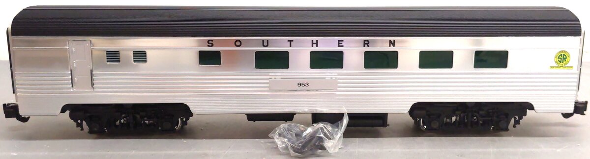 Aristo-Craft 953 G Scale Streamlined Southern Passenger Car (Metal Wheels) LN