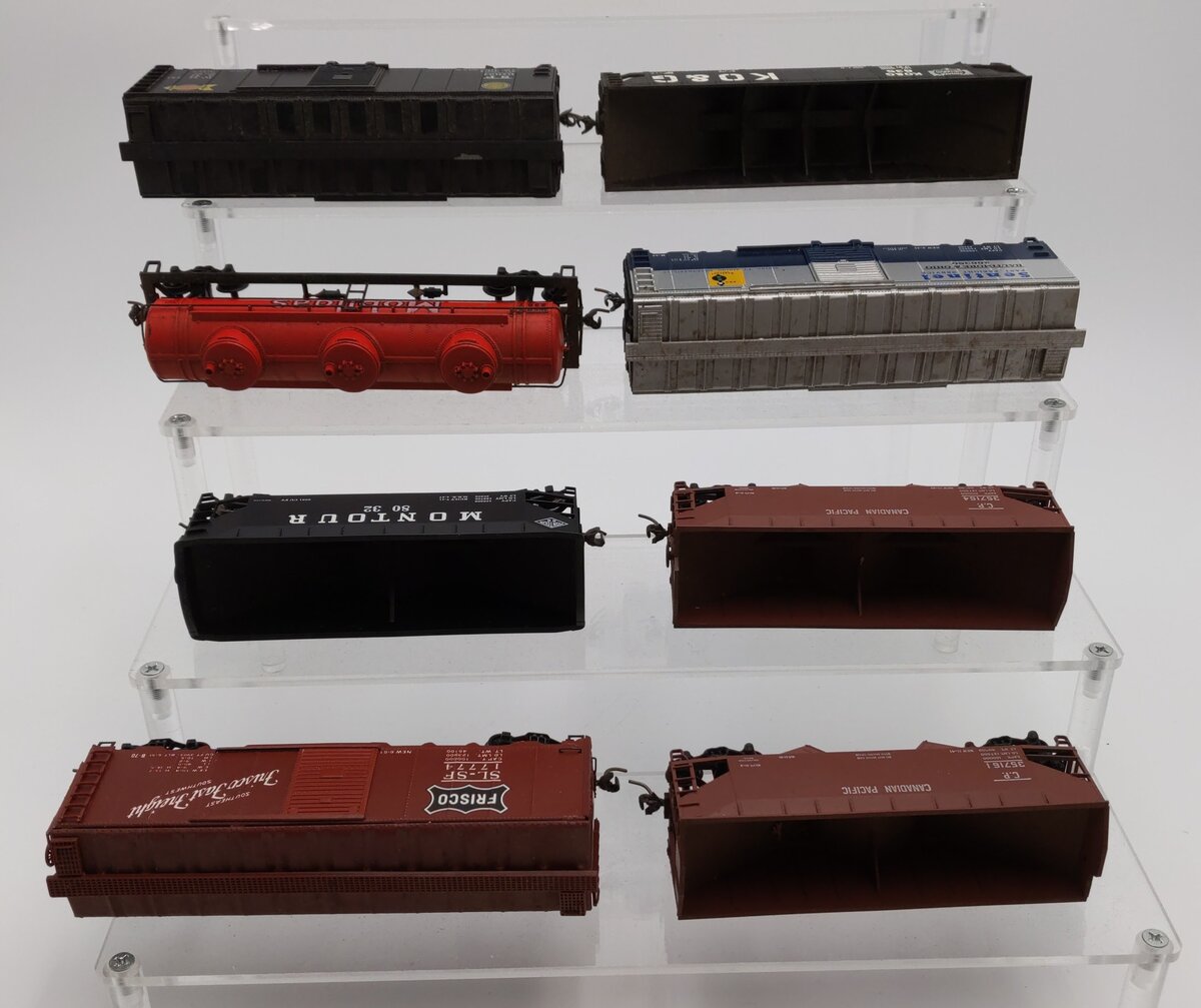 Atlas & Other HO Assorted Freight Cars [8] VG