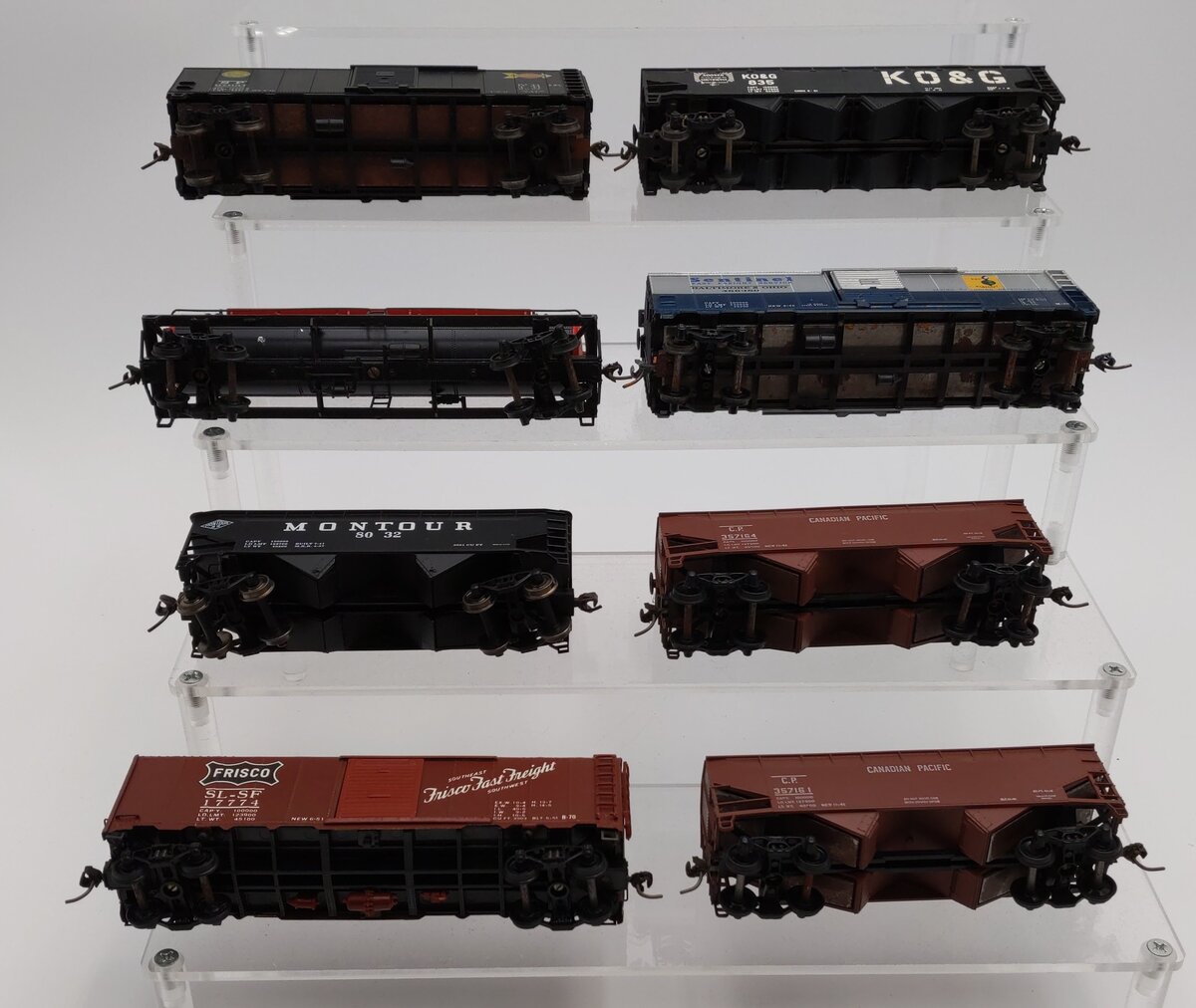 Atlas & Other HO Assorted Freight Cars [8] VG