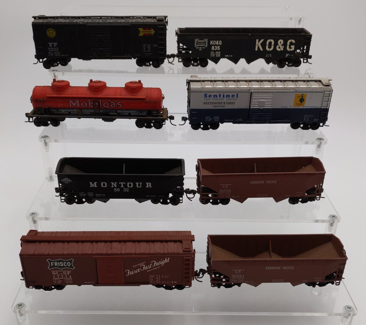 Atlas & Other HO Assorted Freight Cars [8] VG