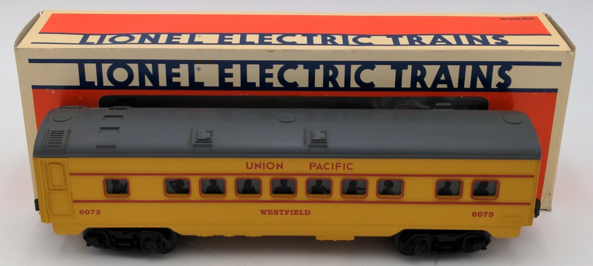 Lionel 6-16073 O Gauge Union Pacific "Westfield" Passenger Car #6073 VG/Box