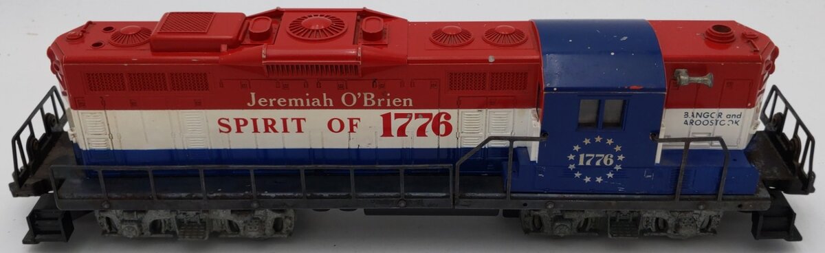 Lionel 6-8665 Bangor & Aroostook Jeremiah O' Brien GP-9 Diesel Locomotive VG