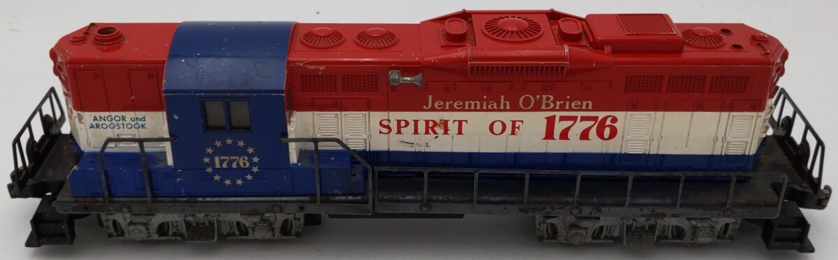 Lionel 6-8665 Bangor & Aroostook Jeremiah O' Brien GP-9 Diesel Locomotive VG