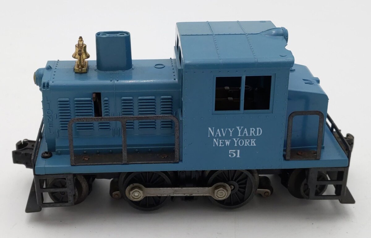 Lionel 51 Vintage O Gauge Navy Yard Turbine Powered Diesel Switcher VG