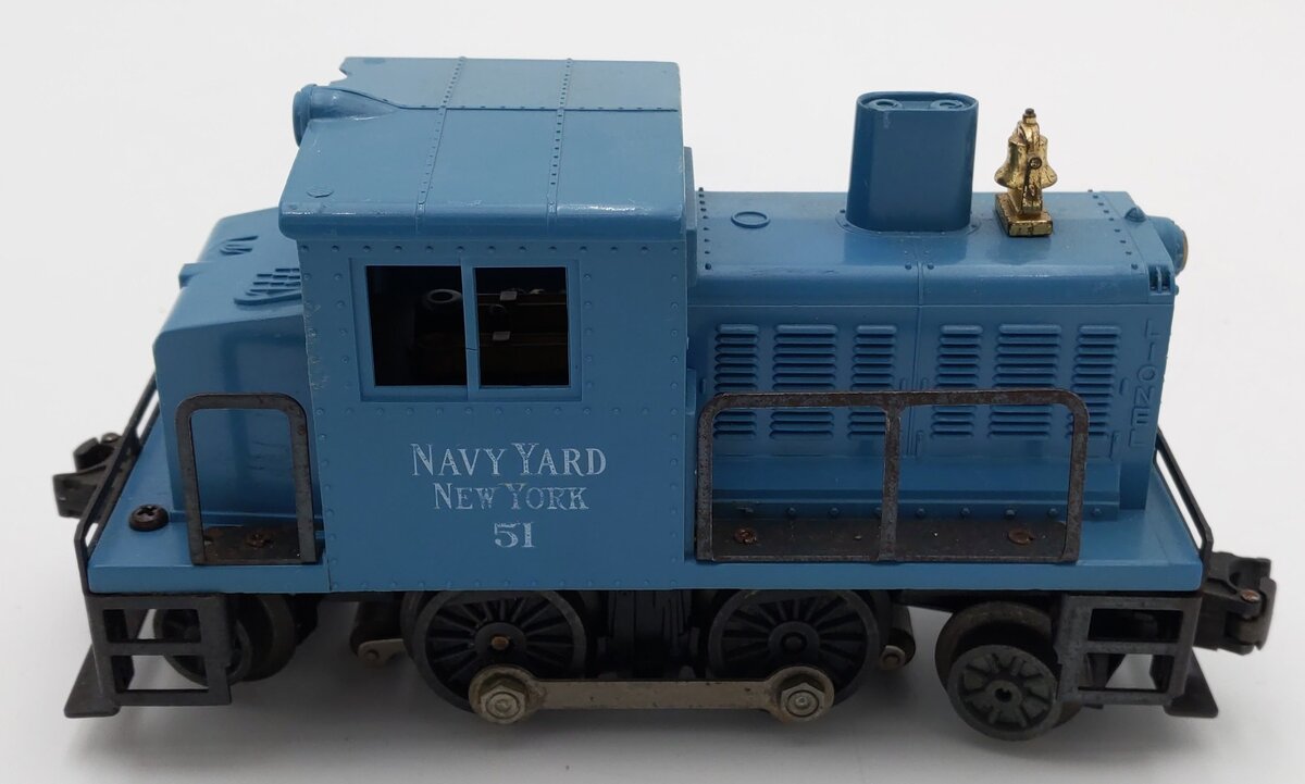 Lionel 51 Vintage O Gauge Navy Yard Turbine Powered Diesel Switcher VG