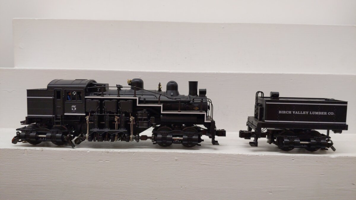 Lionel 6-11141 O Gauge Birch Valley Lumber Co. Shay Locomotive #5 EX/Box