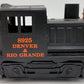 Lionel 6-18925 O Gauge D&RG Industrial Diesel Switcher VG/Box