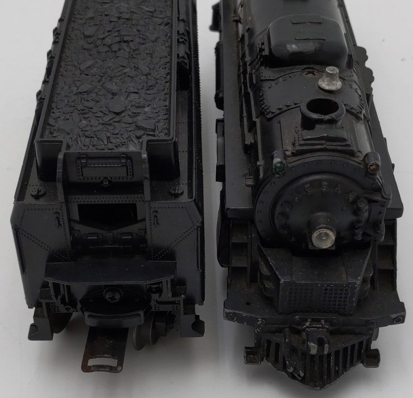 Lionel 2026 Vintage O 2-6-4 Diecast Steam Locomotive & 6026W Tender VG