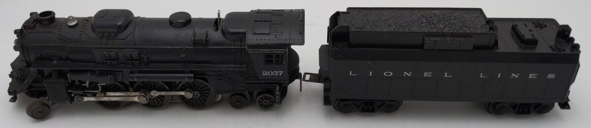 Lionel 2026 Vintage O 2-6-4 Diecast Steam Locomotive & 6026W Tender VG