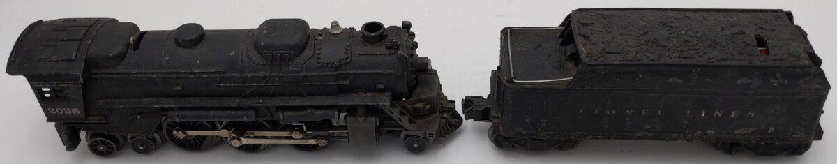 Lionel 2036 Vintage O 2-6-4 Steam Locomotive and 6466W Tender
