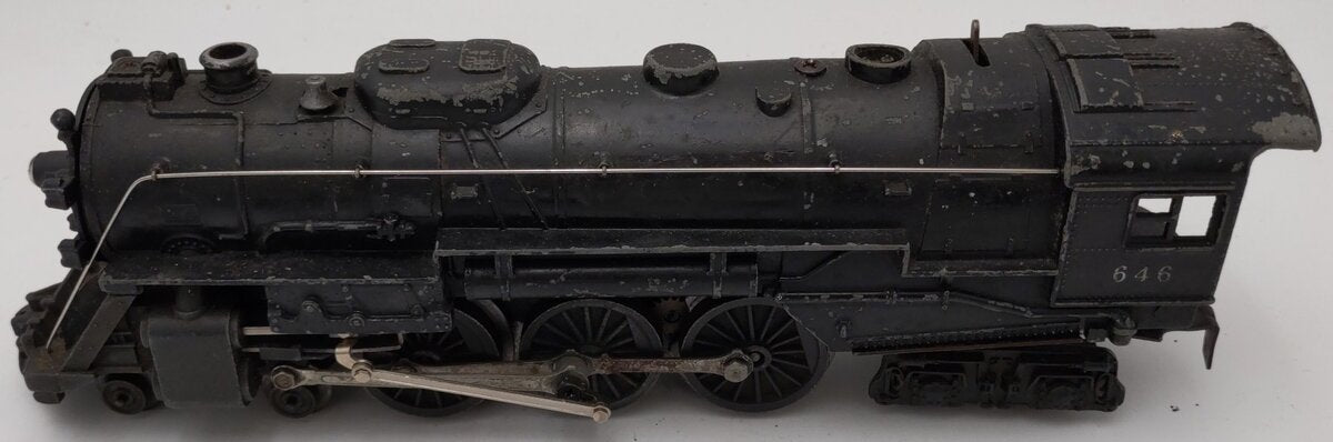 Lionel 646 Vintage O Gauge 4-6-4 Diecast Hudson Steam Locomotive