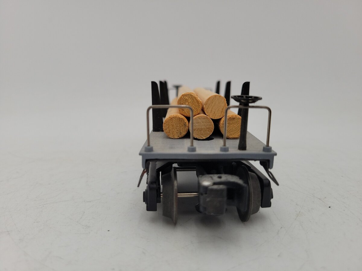Lionel 6-16963 O Lionel Corporation Flatcar with Log Load #6411 VG/Box