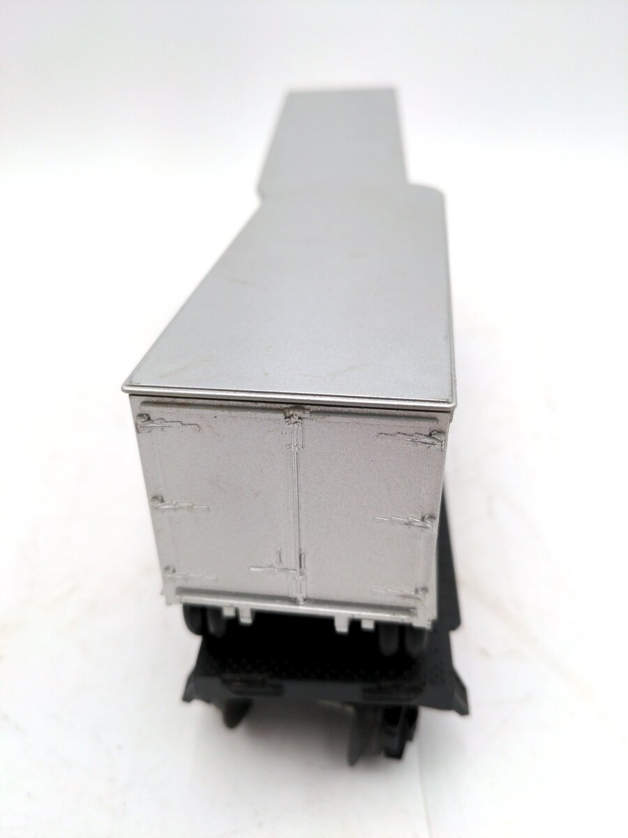 Lionel 6-9285 O Gauge Illinois Central Gulf Flatcar w/Vans VG/Box