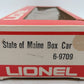 Lionel 6-9709 O Gauge State of Maine Box Car VG/Box