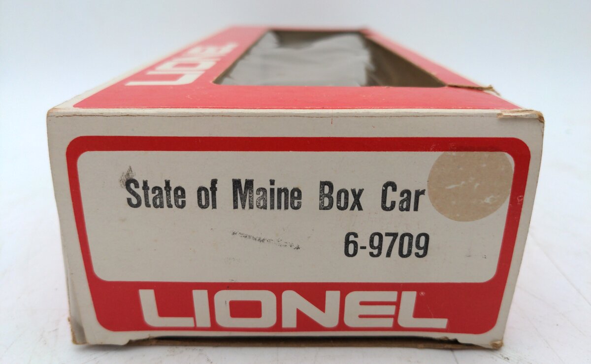 Lionel 6-9709 O Gauge State of Maine Box Car VG/Box