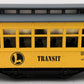 Lionel 6-18431 O Gauge Lionel Transit Trolley Car VG/Box