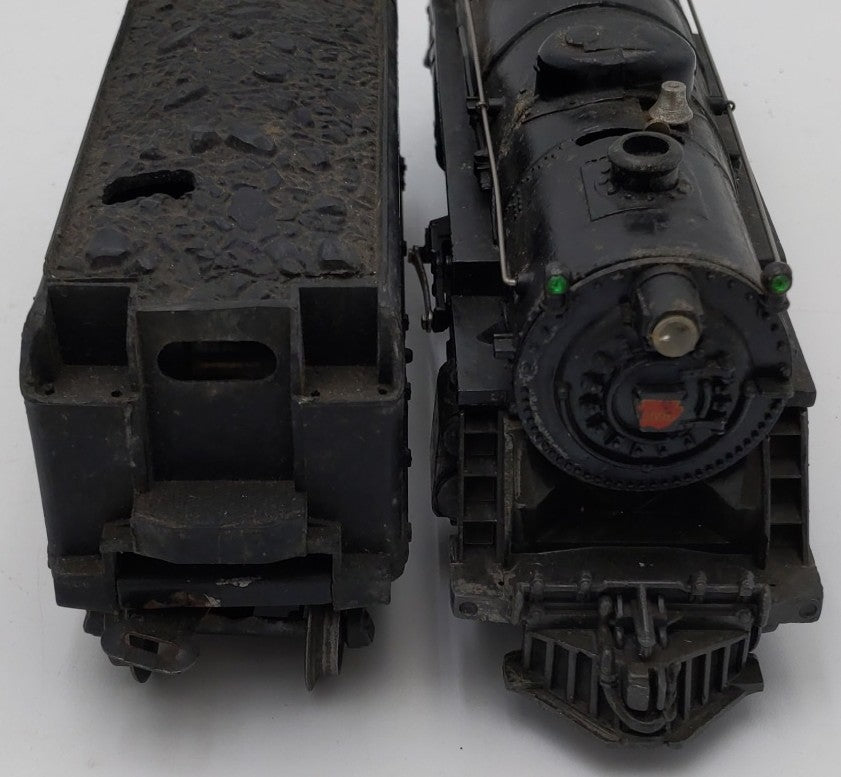 Lionel 675 Vintage O 2-6-2 K-4 Pacific Diecast Steam Locomotive & 2466WX Tender VG